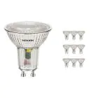 Fordelspakke 10x Noxion LED spot GU10 PAR16 3.7W 270lm 36D - 840 kold hvid | erstatter 35W