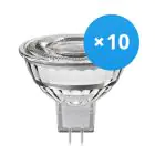 Fordelspakke 10x Noxion LED spot GU5.3 MR16 7.5W 621lm 36D - 830 varm hvid | dæmpbar - erstatter 50W