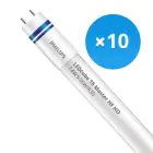 Fordelspakke 10x Philips LED Lysrør T8 MASTER (HF) High Output 14W 2000lm - 830 varm hvid | 120cm - erstatter 36W