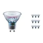 Fordelspakke 10x Philips MASTER LED Spot ExpertColor GU10 PAR16 3.9W 265lm 25D - 927 ekstra varm hvid | bedste farvegengivelse - dæmpbar - erstatter 35W