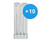 Fordelspakke 10x Osram Dulux F 36W 830 | varm hvid - 4-pinde