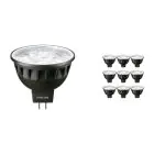 Fordelspakke 10x Philips Master LED Spot GU5.3 MR16 6.7W 420lm 36D - 927 ekstra varm hvid | bedste farvegengivelse - dæmpbar - erstatter 35W