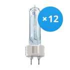 Fordelspakke 12x Philips MASTERColour G12 CDM-T Elite 50W - 930 varm hvid | bedste farvegengivelse