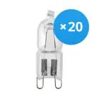 Fordelspakke 20x Osram Halogen G9 HaloPin Eco 48W