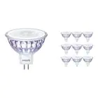 Fordelspakke 10x Philips Master Value LED Spot GU5.3 MR16 7.5W 660lm 36D - 940 kold hvid | bedste farvegengivelse - dæmpbar - erstatter 50W