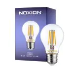 Noxion Lucent LED E27 Pære filament klar 8.5W 1055lm - 827 ekstra varm hvid - erstatter 75W