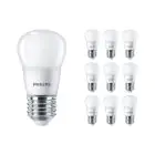 Fordelspakke 10x Philips Corepro LED Lustre E27 Kugle matt 2.8W 250lm - 827 ekstra varm hvid | erstatter 25W