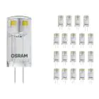 Fordelspakke 20x Ledvance Performance LED Capsule G4 klar 0.9W 100lm - 827 ekstra varm hvid | erstatter 10W