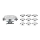 Fordelspakke 10x Noxion LED spot G53 AR111 7.4W 450lm 40D - 927 ekstra varm hvid | bedste farvegengivelse - dæmpbar - erstatter 50W