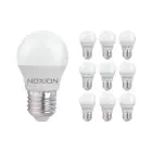 Fordelspakke 10x Noxion Lucent Lustre LED E27 Kugle matt 2.5W 250lm - 827 ekstra varm hvid | erstatter 25W