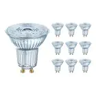 Fordelspakke 10x Ledvance Performance LED spot Reflektor GU10 PAR16 4.5W 350lm 36D - 940 kold hvid | bedste farvegengivelse - dæmpbar - erstatter 50W