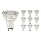 Fordelspakke 10x Noxion PerfectColor LED spot GU10 PAR16 4W 345lm 60D - 930 varm hvid | bedste farvegengivelse - dæmpbar - erstatter 50W
