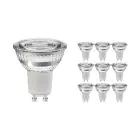 Fordelspakke 10x Noxion Lucent LED spot GU10 PAR16 4.8W 450lm 36D - 840 kold hvid | erstatter 65W
