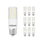 Fordelspakke 10x Osram Special T Slim LED E27 klar 7.3W 806lm - 827 ekstra varm hvid | dæmpbar - erstatter 60W 