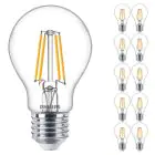 Fordelspakke 10x Philips MASTER Value LED Pære E27 Pære klar 3.4W 470lm - 927 ekstra varm hvid | bedste farvegengivelse - dæmpbar - erstatter 40W
