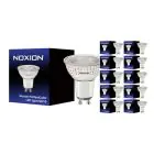 Fordelspakke 10x Noxion PerfectColor LED Spot GU10 PAR16 3.8W 345lm 36D - 922-927 Dim To Warm | Bedste Farvegengivelse - Dæmpbar - Erstatter 50W