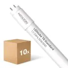 Fordelspakke 10x Noxion LED Lysrør T8 Avant (EM/Mains) Standard Output 15W 1800lm - 840 Kold Hvid | 120cm - Erstatter 36W