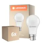 Fordelspakke 6x Ledvance Performance LED Pære B22d Pære matt 8.5W 806lm - 827 ekstra varm hvid | erstatter 60W