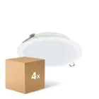 Fordelspakke 4x Philips LED downlight Ledinaire DN065B Metal Hvid 19W 2000lm 110D - 830-840-865 CCT | 225mm - Udsnit 200mm - IP20