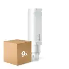 Fordelspakke 9x Philips CorePro PL-C LED 5.9W 660lm - 840 Kold Hvid | 2-Pinde - Erstatter 13W