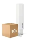 Fordelspakke 10x Philips CorePro PL-C LED 6.5W 700lm - 830 Varm Hvid | 4-Pinde - Erstatter 18W