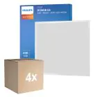 Fordelspakke 4x Philips LED Panel Ledinaire RC065B 28W 3400lm - 830-835-840 CCT | 60x60cm - UGR 