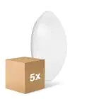 Fordelspakke 5x Ledvance Surface Rundt 350 18W 830 1440lm Hvid IP44 | varm hvid