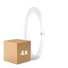 Fordelspakke 4x Osram LED Lysrør T9 Rundt (EM/Mains) 18.3W 2200lm - 840 Kold Hvid | Erstatter 32W