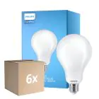 Fordelspakke 6x Philips Corepro LED Pære E27 Pære matt 23W 3452lm - 840 kold hvid | erstatter 200W