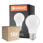 Fordelspakke 10x Ledvance Classic LED E27 Pære matt 4.9W 470lm - 827 ekstra varm hvid | erstatter 40W