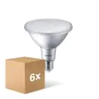Fordelspakke 6x Philips CorePro LED Pære Reflektor E27 PAR38 9W 750lm 25D - 927 ekstra varm hvid | bedste farvegengivelse - erstatter 60W
