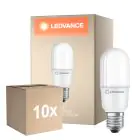 Fordelspakke 10x Ledvance LED Classic Stick E27 Stick matt 9W 1050lm - 827 ekstra varm hvid | erstatter 75W