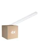Fordelspakke 4x Philips LED Lysrender CoreLine Hvid 25W/37W 3500lm/5200lm - 830-840 CCT| 150cm - Erstatter 2x58W