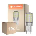 Fordelspakke 10x Ledvance Performance LED Capsule Klar G9 4.2W 470lm - 827 Ekstra Varm Hvid | Erstatter 40W
