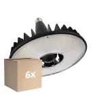 Fordelspakke 6x Ledvance Highbay E40 LED 105W 14000lm 100D - 840 Kold Hvid | Erstatter 250W
