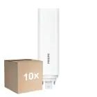 Fordelspakke 10x Philips CorePro PL-T LED Pære HF 15W - 840 Kold Hvid | 4-Pinde - Erstatter 15W