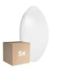 Fordelspakke 5x Ledvance Surface Rundt 350 18W 830 1440lm Hvid IP44 | med sensor - varm hvid - erstatter 2x18W