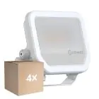 Fordelspakke 4x Ledvance LED Projektør Aluminium Hvid 17W 2200lm 100D - 830 Varm Hvid | IP66 - Symmetrisk