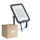 Fordelspakke 4x Philips LED Projektør Ledinaire BVP167 70W 8400lm 110D - 830-840-865 CCT | IP65 - Symmetrisk