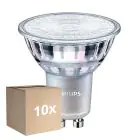 Fordelspakke 10x Philips MASTER Value LED Spot GU10 PAR16 3.7W 380lm 36D - 940 Kold Hvid | Bedste Farvegengivelse - Dæmpbar - Erstatter 50W