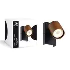 D'Lite Vægbelysning Prisma Metal Kobber | IP20 - Egnet til 1x GU10