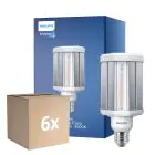 Fordelspakke 6x Philips TrueForce LED E27 HPL klar 42W 6000lm 360D - 840 kold hvid | erstatter 125W