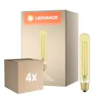 Fordelspakke 4x Ledvance Vintage 1906 LED E27 Lysrør guld 4W 400lm - 820 ekstra varm hvid | erstatter 35W