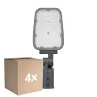 Fordelspakke 4x Ledvance LED gadebelysning Area Value Små SPD Aluminium grå 30W 3900lm 160x58D - 730 varm hvid | IP66 - symmetrisk