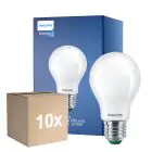 Fordelspakke 10x Philips MASTER LED Pære Ultra Efficient E27 Pære matt 2.3W 485lm - 827 ekstra varm hvid | erstatter 40W