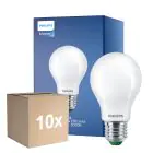 Fordelspakke 10x Philips MASTER LED Pære Ultra Efficient E27 Pære matt 4W 840lm - 830 varm hvid | erstatter 60W