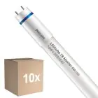 Fordelspakke 10x Philips LED Lysrør T8 MASTER (EM/Mains) Ultra Output 16W 2500lm - 840 Kold Hvid | 105cm - Erstatter 38W
