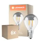 Fordelspakke 6x Osram Classic LED E14 Kugle Filament Klar 4W 350lm - 827 Ekstra Varm Hvid | Erstatter 31W