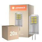 Fordelspakke 20x Ledvance Performance LED Capsule Klar G4 2.2W 300lm - 827 Ekstra Varm Hvid | Erstatter 28W