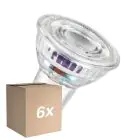 Fordelspakke 6x Osram LED Spot GU10 PAR16 4.7W 850lm 100D - 827 Ekstra Varm Hvid